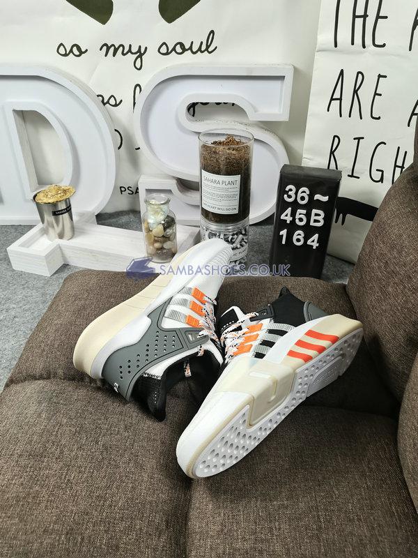 Adidas EQT Bask ADV "Easy Orange" - Ftwr White/Grey Two/Easy Orange - F33853 Classic Originals Shoes