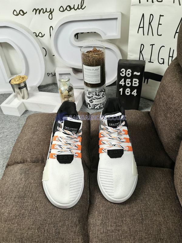 Adidas EQT Bask ADV "Easy Orange" - Ftwr White/Grey Two/Easy Orange - F33853 Classic Originals Shoes