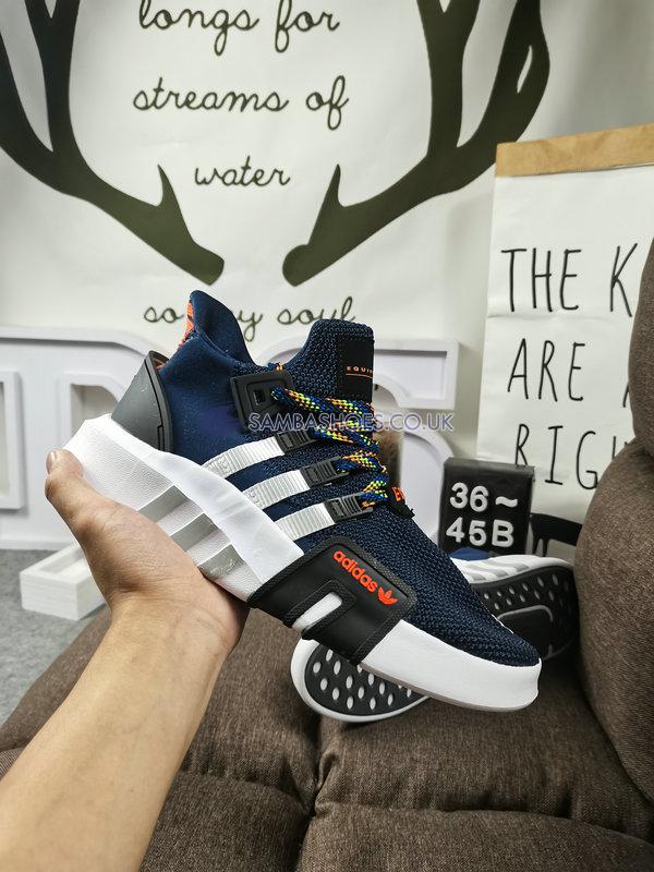 Adidas EQT Bask ADV "Navy Orange" - Navy/White/Orange/Blue - FW4251 Classic Originals Shoes