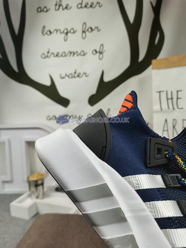 Adidas EQT Bask ADV "Navy Orange" - Navy/White/Orange/Blue - FW4251 Classic Originals Shoes