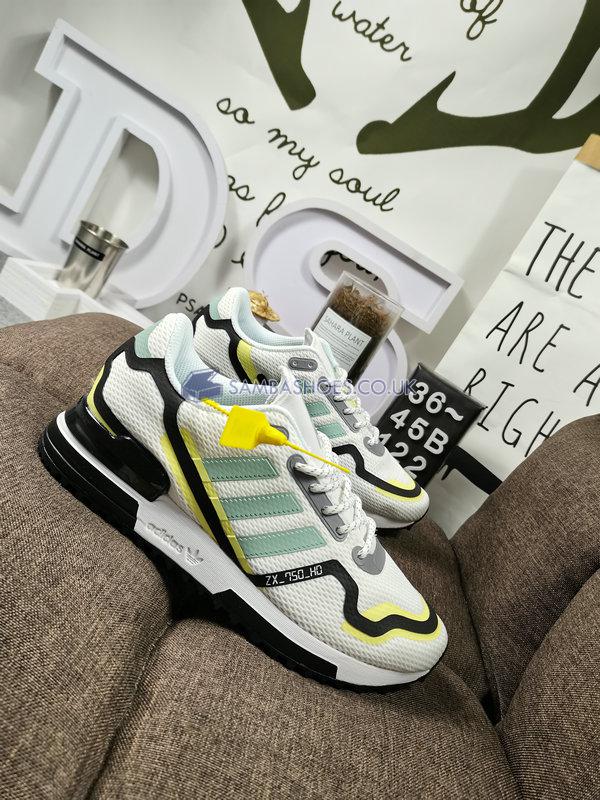 Adidas ZX 750 HD "White Green Tint" - Cloud White/Green Tint/Core Black - FV2875 Classic Originals Shoes