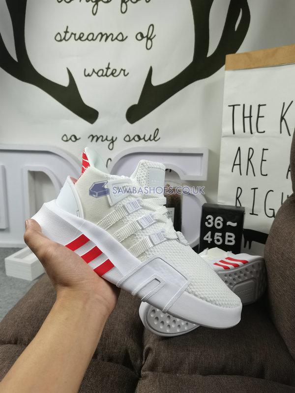 Adidas EQT Bask ADV "Triple White" - Triple White/Red - CQ2992 Classic Originals Shoes