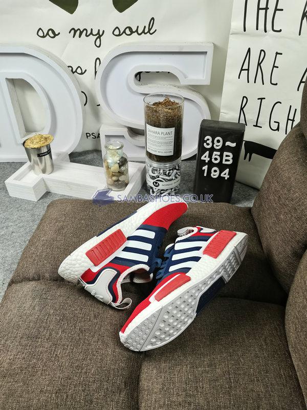 Adidas NMD_R1 "USA" - Collegiate Navy/Scarlet/Cloud White - FV1734 Classic Originals Shoes