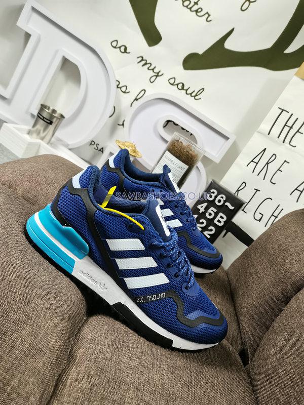 Adidas ZX 750 HD "Blue White" - Blue/White/Core Black - G96718-2 Classic Originals Shoes