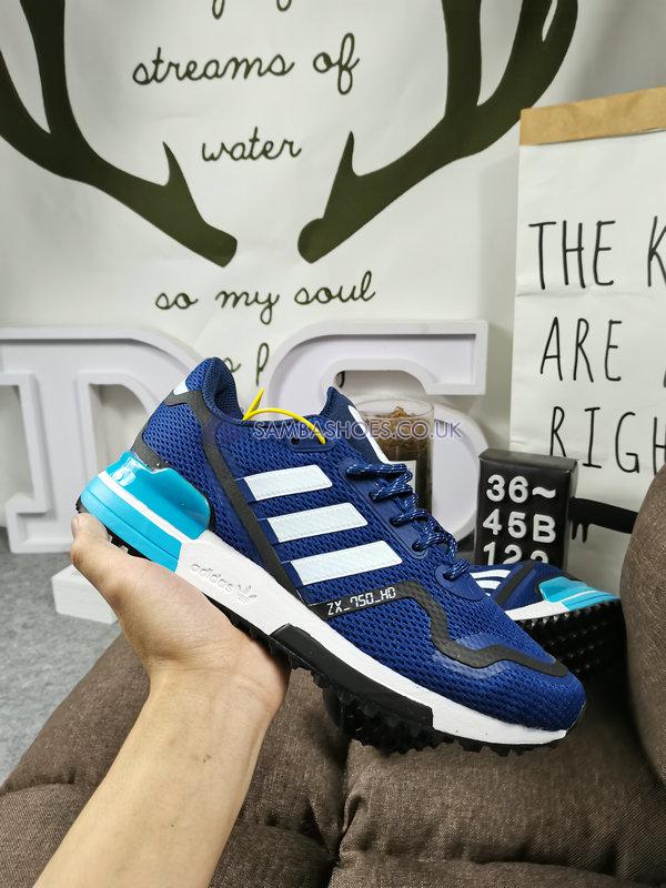 Adidas ZX 750 HD "Blue White" - Blue/White/Core Black - G96718-2 Classic Originals Shoes