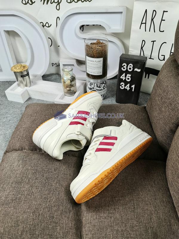 Adidas Forum Low "White Burgundy" - White/Collegiate Burgundy/Gum - CQ0997 Classic Originals Shoes