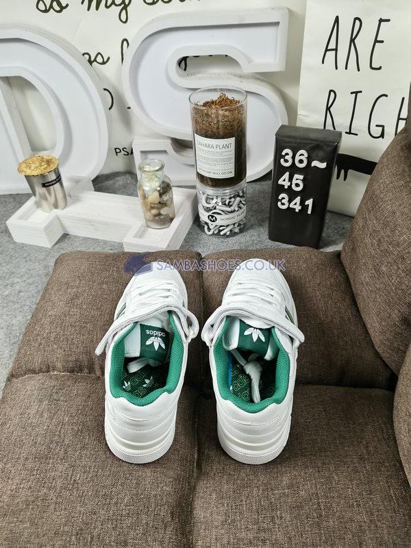 Adidas Forum Low "White Green Gum" - Cloud White/Collegiate Green/Gum - AQ1261 Classic Originals Shoes