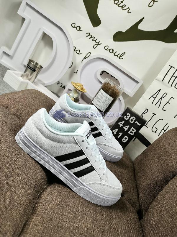 Adidas Vs Set "White Black" - White/Black - AW3889 Classic Neo Shoes