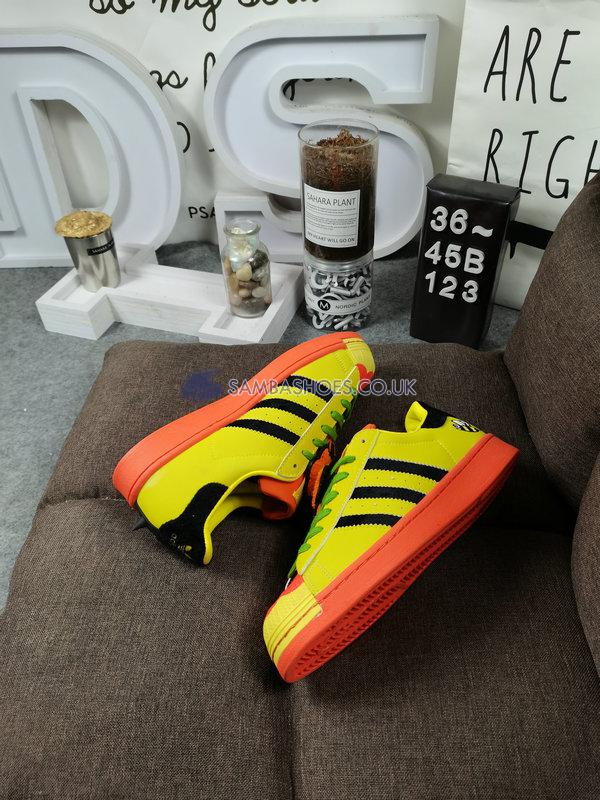 Melting Sadness x Adidas Superstar "Bee with You Pack - Yellow" - Yellow/Core Black/Super Orange - FZ5254 Classic Originals Shoes