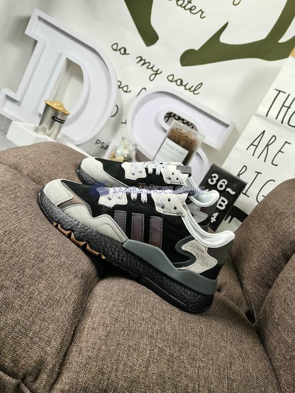 Adidas Nite Jogger "Grey Pack - Carbon" - Core Black/Carbon/Cloud White - BD7933 Classic Originals Shoes