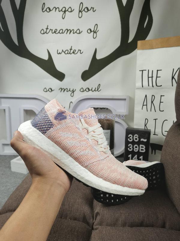 Adidas Wmns Pureboost Go "Running White" - Running White/Cloud White/Mystery Ink - B75666 Classic Running Shoes