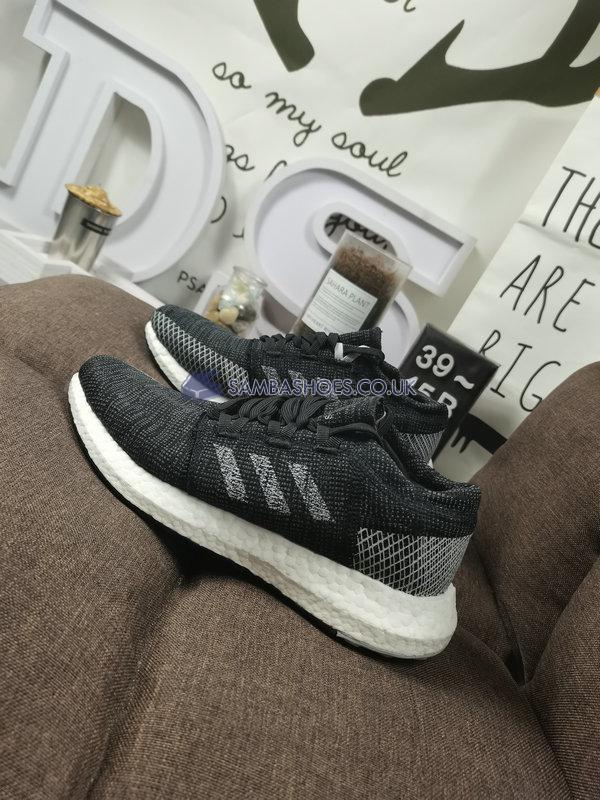 Adidas Pureboost Go "Grey" - Core Black/Grey/Grey - B37803 Classic Running Shoes