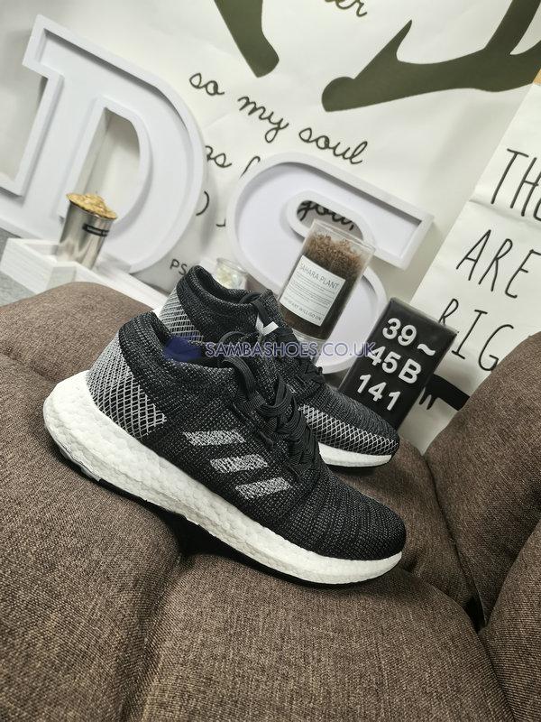 Adidas Pureboost Go "Grey" - Core Black/Grey/Grey - B37803 Classic Running Shoes