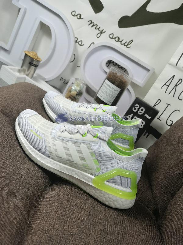 Adidas UltraBoost Summer.RDY "Grey Signal Green" - Dash Grey/Cloud White/Signal Green - EG0753 Classic Running Shoes