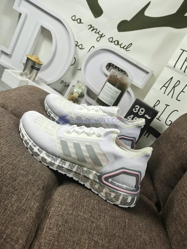 David Beckham x Adidas UltraBoost Summer.Rdy "White Silver" - White/Silver/Pink - FX0576 Classic Running Shoes