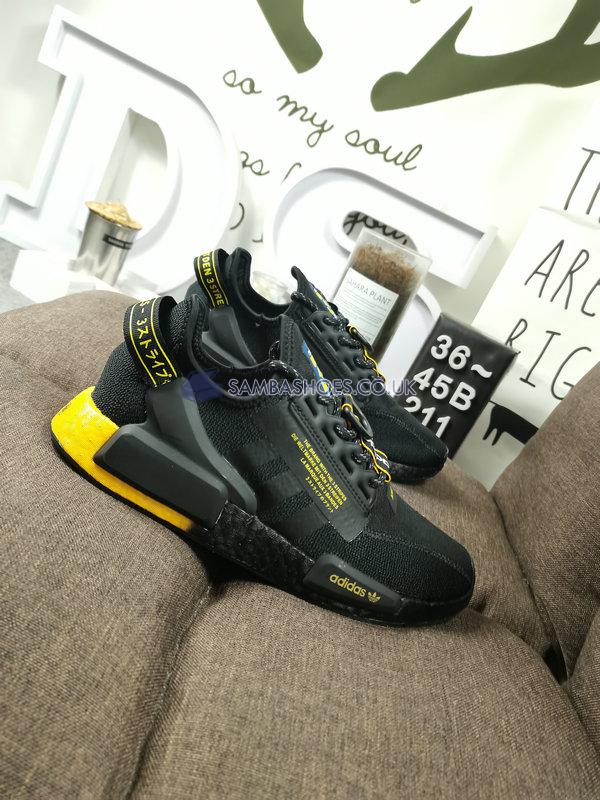 Adidas NMD_R1 V2 "Black Yellow Gradient" - Black/Yellow Gradient - GY5354 Classic Originals Shoes