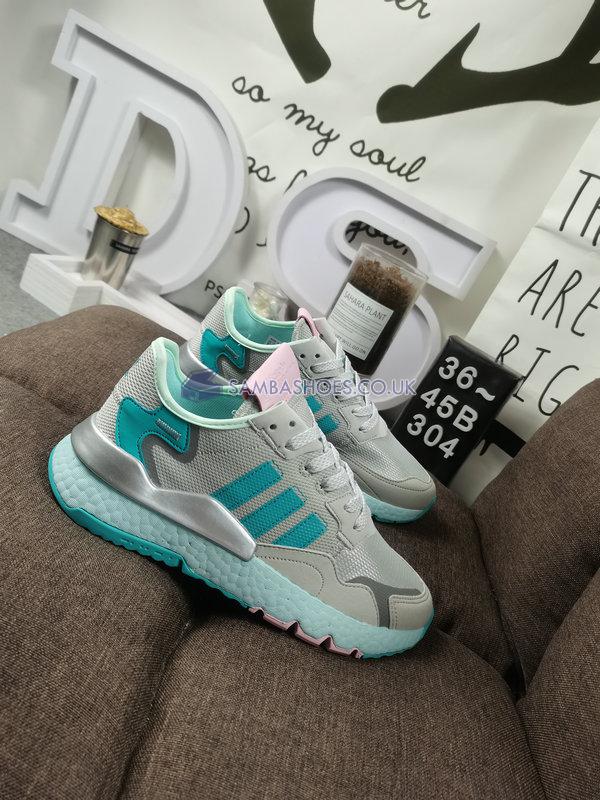 Adidas Nite Jogger "Mint Ton" - Crystal White/Mint Ton/Halo Mint - H01729 Classic Originals Shoes