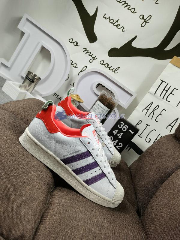 Adidas Superstar "Girls Are Awesome" - Cloud White/Icey Pink/Signal Coral - FW8087 Classic Originals Shoes