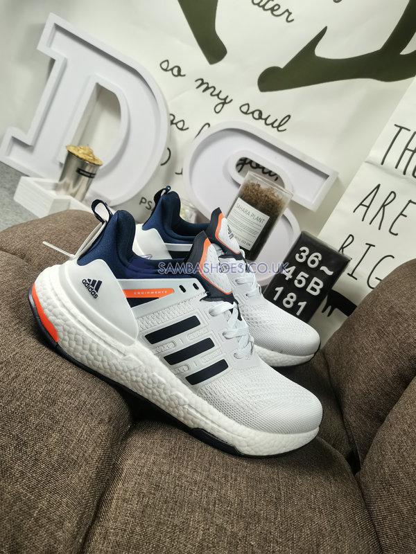 Adidas Equipment Plus "White Navy" - Footwear White/Crew Navy/Solar Red - H02758 Classic Running Shoes