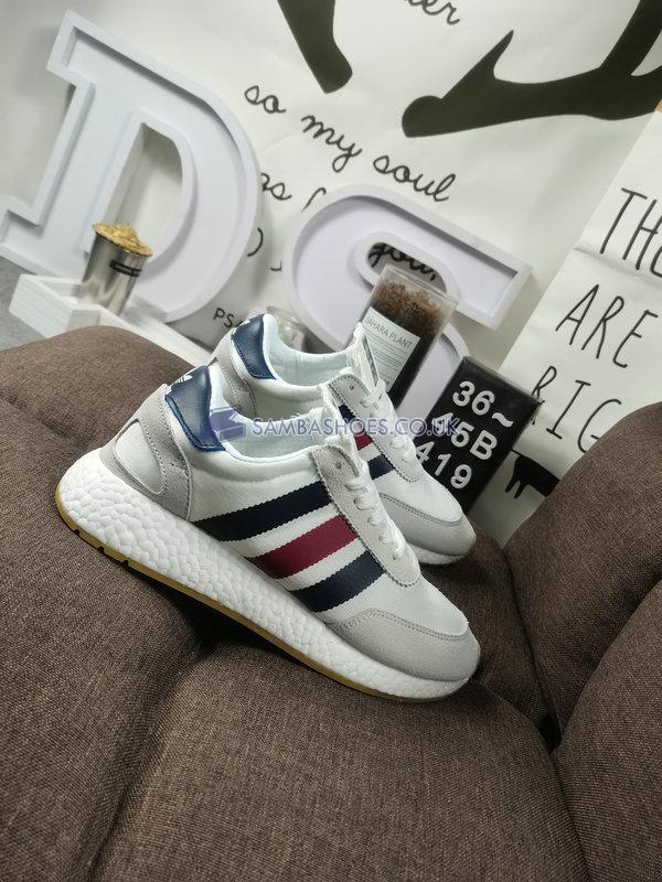 Adidas I-5923 "White Tri-Color" - Cloud White/Collegiate Burgundy/Collegiate Navy - BD7813 Classic Originals Shoes