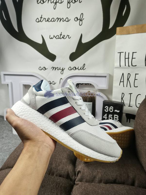 Adidas I-5923 "White Tri-Color" - Cloud White/Collegiate Burgundy/Collegiate Navy - BD7813 Classic Originals Shoes