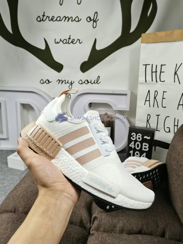 Adidas Wmns NMD_R1 "White Ash Pearl" - Footwear White/Ash Pearl/Footwear White - FV2475 Classic Originals Shoes