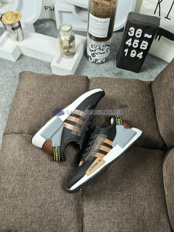 Adidas NMD_R1 V2 "Black Cardboard" - Core Black/Core Black/Cardboard - FY6862 Classic Originals Shoes