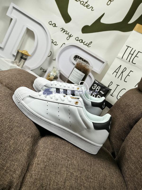 Adidas Superstar Stan Smith "White" - Footwear White/Core Black/Gold Metallic - FX7577 Classic Originals Shoes