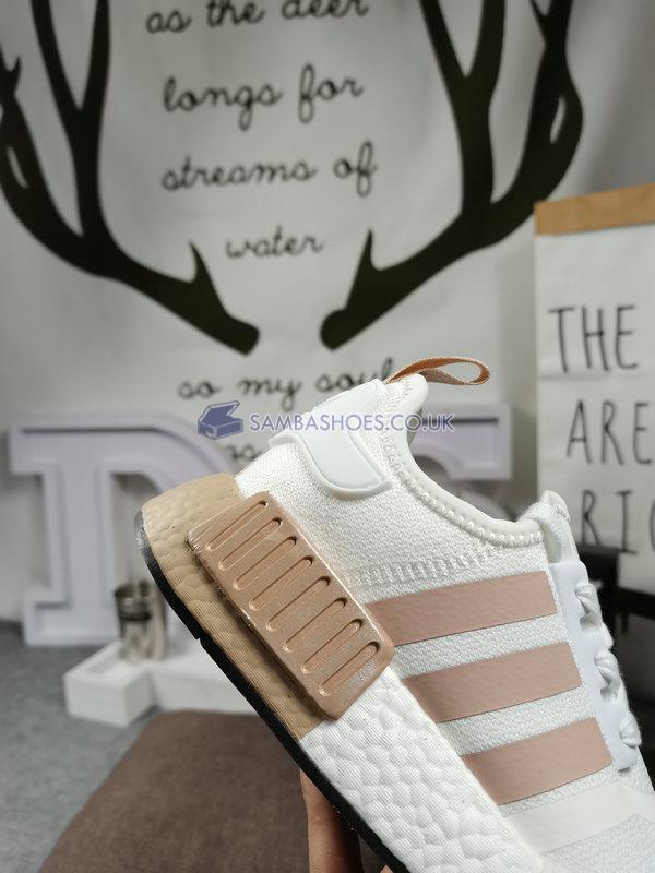 Adidas Wmns NMD_R1 "White Ash Pearl" - Footwear White/Ash Pearl/Footwear White - FV2475 Classic Originals Shoes