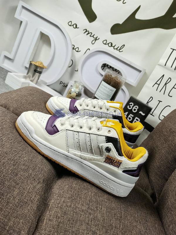 Adidas Girls Are Awesome x Forum Low "White Purple Beauty" - Chalk White/Core Black/Purple Beauty - GY2680 Classic Originals Shoes