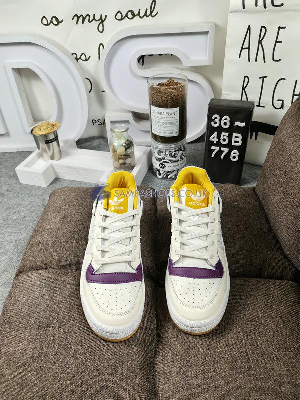 Adidas Girls Are Awesome x Forum Low "White Purple Beauty" - Chalk White/Core Black/Purple Beauty - GY2680 Classic Originals Shoes