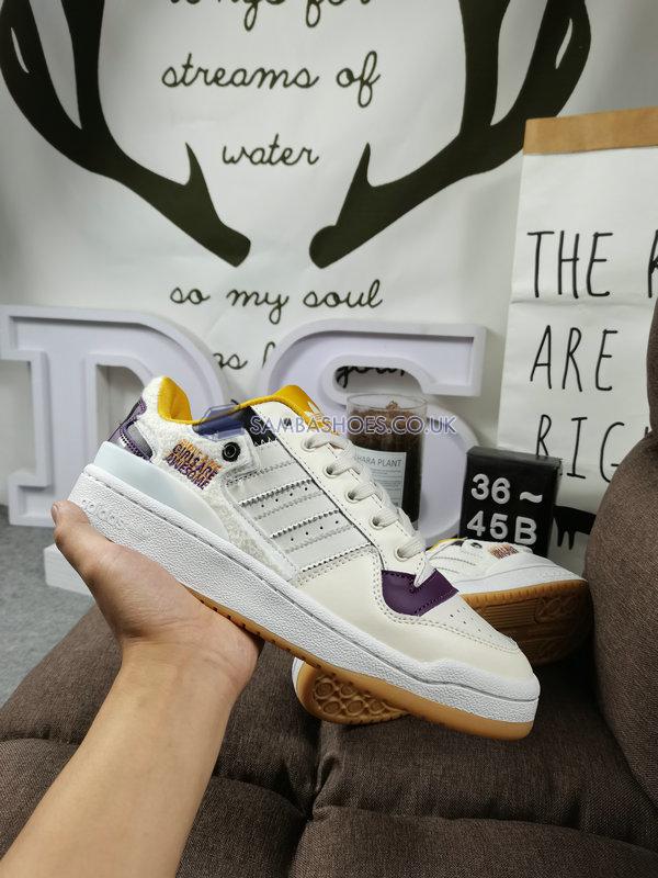 Adidas Girls Are Awesome x Forum Low "White Purple Beauty" - Chalk White/Core Black/Purple Beauty - GY2680 Classic Originals Shoes