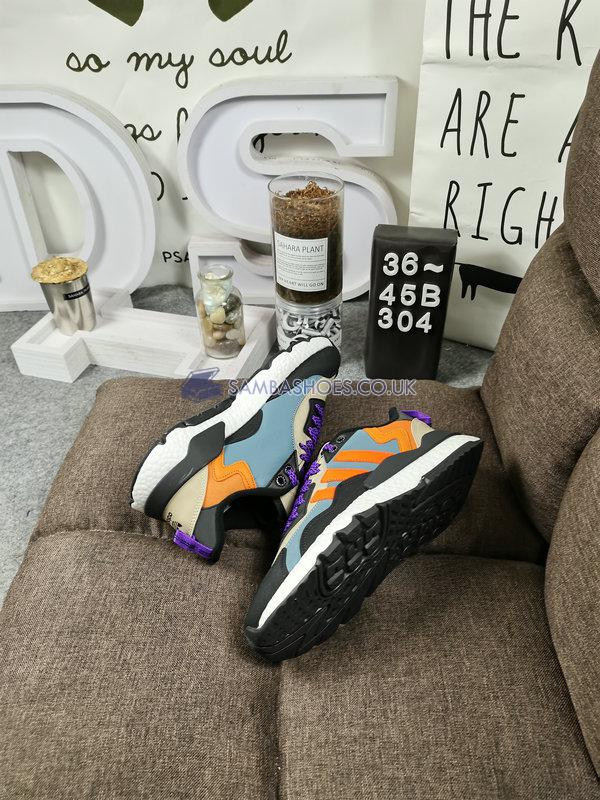 Adidas Nite Jogger "Orange Black Purple" - Orange/Black/Purple - FZ3664 Classic Originals Shoes