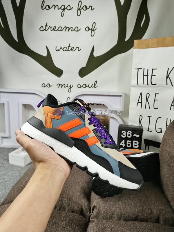 Adidas Nite Jogger "Orange Black Purple" - Orange/Black/Purple - FZ3664 Classic Originals Shoes