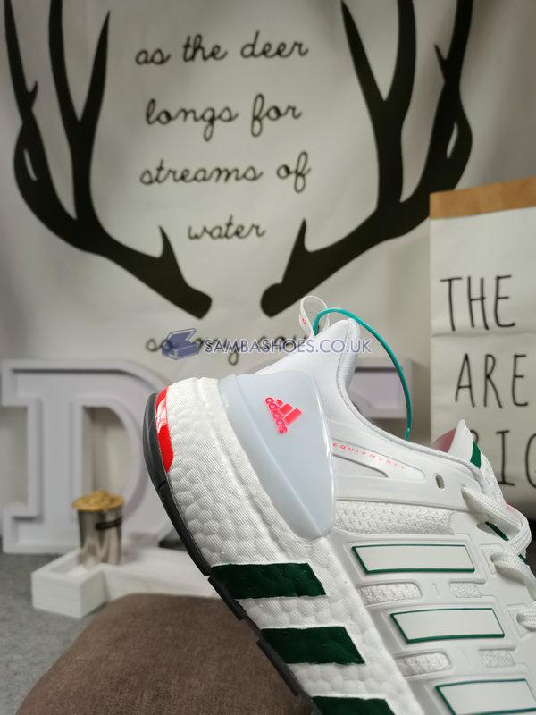 Adidas Equipment "White Green" - Cloud White/Green/Solar Red - H02751 Classic Running Shoes