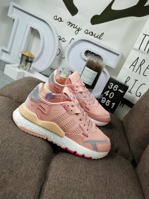 Adidas Nite Jogger J "Vapour Pink" - Vapour Pink/Silver Metallic/Real Pink - EG6744 Classic Originals Shoes