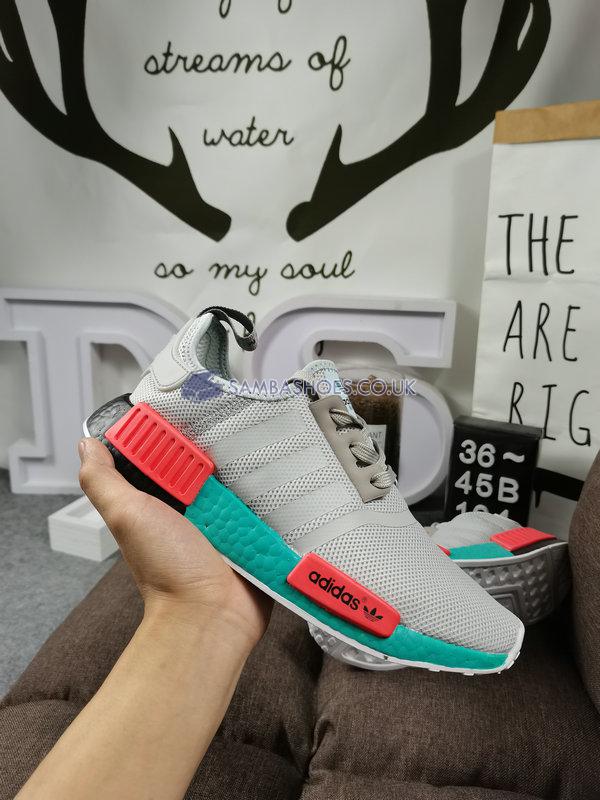 Adidas NMD_R1 "Teal Coral" - Grey/Teal/Signal Coral - FX4353 Classic Originals Shoes