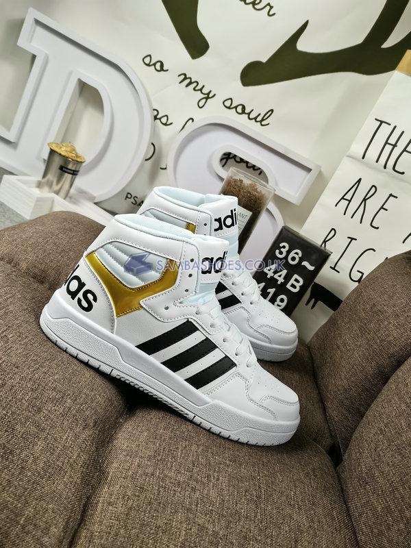 Adidas Entrap Mid "White Gold Metallic" - Cloud White/Core Black/Gold Metallic - FY4284 Classic Neo Shoes