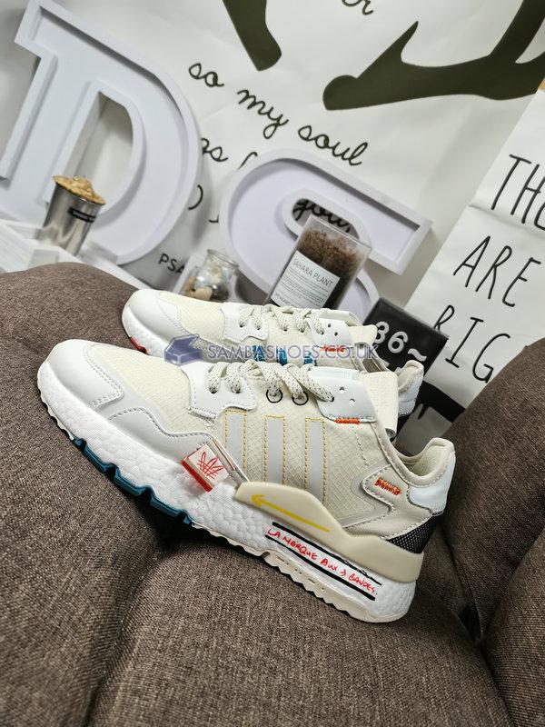 Adidas Nite Jogger "White Multicolor" - White/Multicolor/Multicolor - GZ3045 Classic Originals Shoes