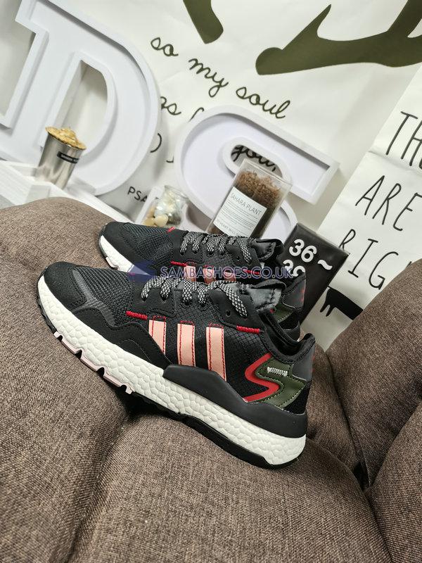 Adidas Nite Jogger "Black Energy Pink" - Core Black/Pink Spirit/Energy Pink - EG9231 Classic Originals Shoes