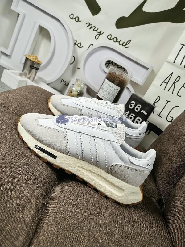 Adidas Retropy E5 "White Gum" - Crystal White/Matte Silver/Cloud White - H03075 Classic Originals Shoes