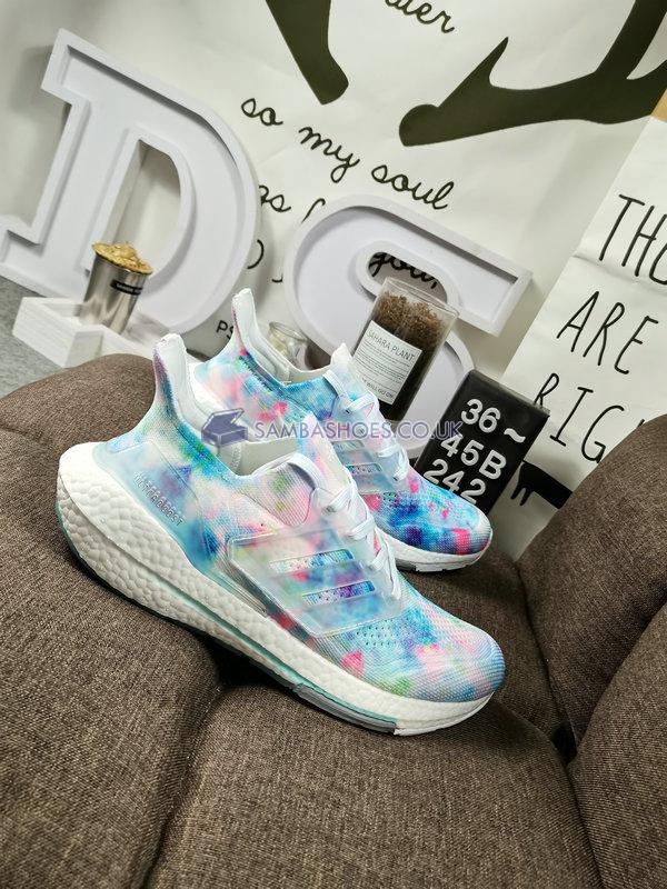 Adidas UltraBoost 21 "Tie-Dye" - Cloud White/Cloud White/Mint Ton - GZ7104 Classic Running Shoes