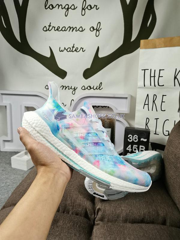 Adidas UltraBoost 21 "Tie-Dye" - Cloud White/Cloud White/Mint Ton - GZ7104 Classic Running Shoes