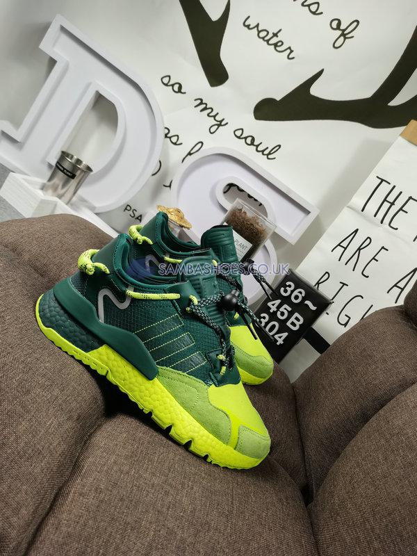 Adidas Ivy Park x Nite Jogger "Dark Green" - Dark Green/Dark Green/Hi-Res Yellow - S29041 Classic Originals Shoes