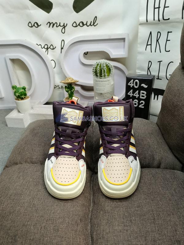 Adidas 100DB Mid "Brown Cream Yellow" - Brown/Cream Yellow/Purple - GY4789 Classic Neo Shoes