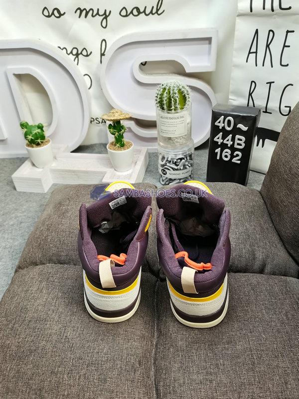 Adidas 100DB Mid "Brown Cream Yellow" - Brown/Cream Yellow/Purple - GY4789 Classic Neo Shoes