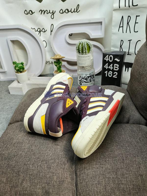 Adidas 100DB Mid "Brown Cream Yellow" - Brown/Cream Yellow/Purple - GY4789 Classic Neo Shoes