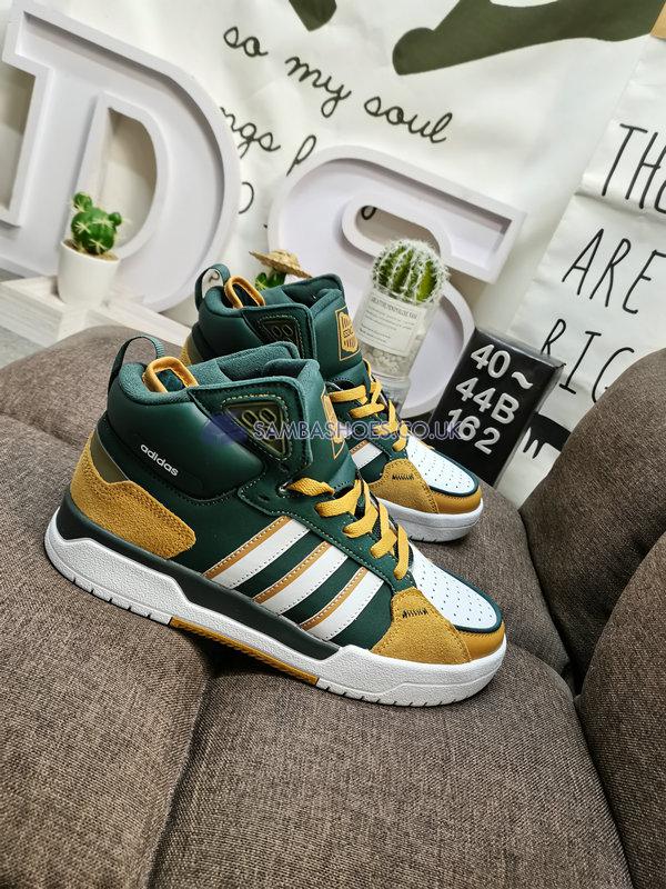 Adidas 100DB Mid "Brown Green" - Brown/Drak Green/White - GW6747 Classic Neo Shoes