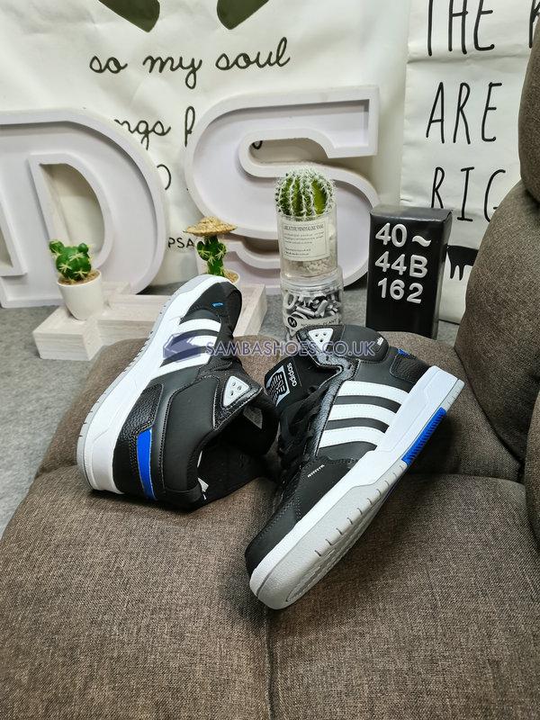 Adidas 100DB Mid "Black White Blue" - Core Black/Footwear White/Halo Silver - GY4791 Classic Neo Shoes