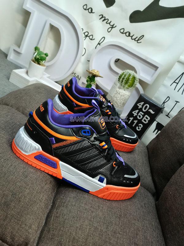 Adidas D-PAD Tenis "Black Orange" - Core Black/Silver Metallic/Screaming Orange - HQ4233 Classic Neo Shoes